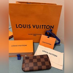 Louis Vuitton Damier Ebene Key Pouch